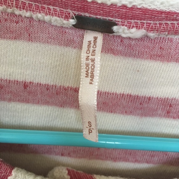 Free people striped peplum cardigan - Picture 4 of 10